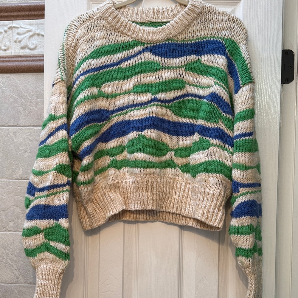 Aerie Multicolor Striped Sweater